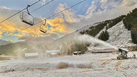 3 Colorado ski resorts begin snowmaking operations for 2023